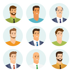 Business people avatars