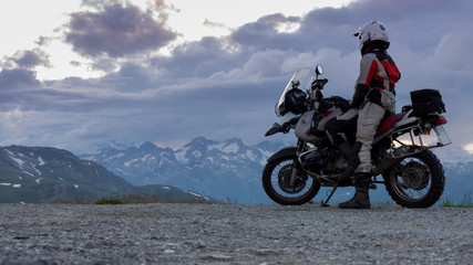 Motorradtour in den Alpen - 282338696
