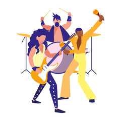 people musicians concert event design