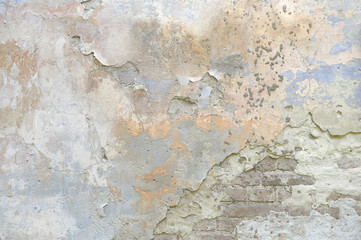 Painted stone wall background