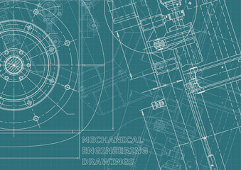 Corporate Identity, plan, sketch. Technical illustrations, backgrounds