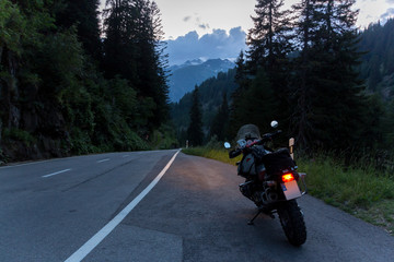 Motorradtour in den Alpen - 282341819