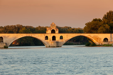 Bridge Saint-Bénezet, Avignon, Provence, France