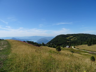 Fototapeta premium Randonnée croix du nivolet