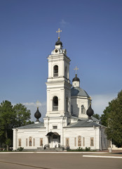 Fototapeta na wymiar Church of St. Peter and Paul in Tarusa. Russia