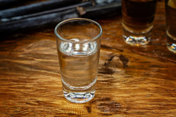 cachaça, Brazilian drink traditional sugar cane.