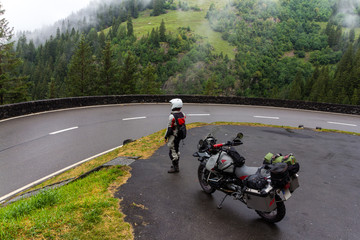 Motorradtour in den Alpen - 282343257