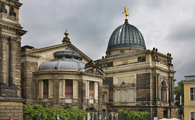 Fototapeta na wymiar Dresden Academy of Fine Arts. Germany