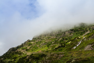 Fototapeta na wymiar Alpine Bergwelt