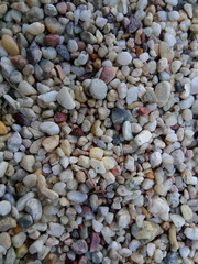 Concrete Peeble Floor