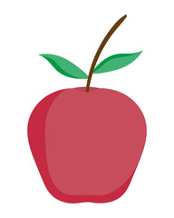 Isolated apple fruit design vector illustration