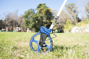 Surveyor Measurement Wheel Measuring outdoor ground length
