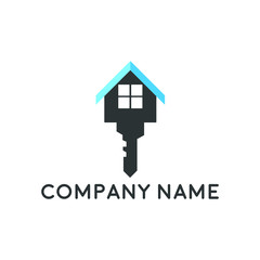 Real estate property logo concept for business corporate sign