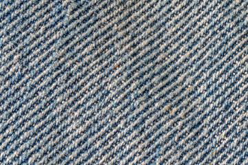 Faded Blue Jeans  Fabric Macro For Background