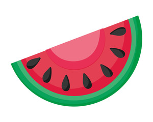 Isolated watermelon fruit design vector illustration