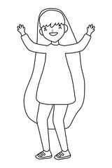 Isolated woman vector design vector illustration