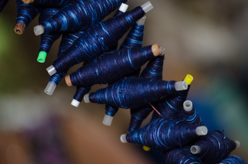 Cotton dye with natural raw materiais.