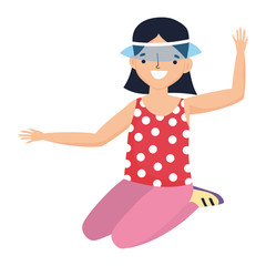 Isolated woman design vector illustration