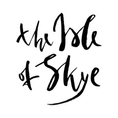 artwork, badge, banner, brush, calligraphy, card, decoration, design, emblem, graphic, great britain, hand-drawn, handwritten, hebrides, holiday, hotel, icon, illustration, inner hebrides, invitation,