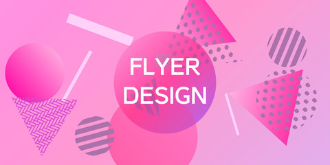 Geometric abstract background.