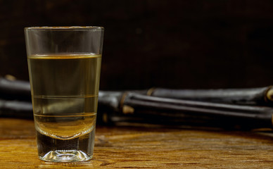 Cachaça, drips, cane or sugarcane is the name given to sugarcane brandy produced in Brazil. It is used in the preparation of the worldwide known cocktail caipirinha. traditional drink from brazil