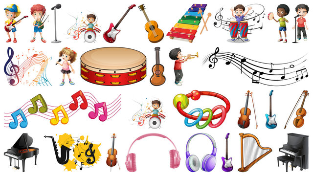 Set of musical objects