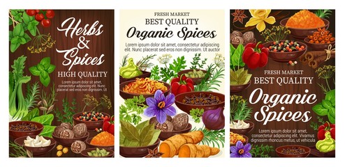 Pepper, basil, cinnamon, vanilla. Herbs and spices