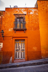 Old town "San Miguel de Allende" in Mexico