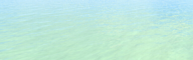 Obraz premium The sea of the calm made in 3D Render