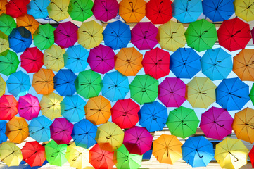 Fototapeta na wymiar parapluies