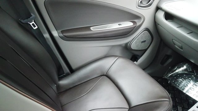 Renault zoe interior view, top of the range model