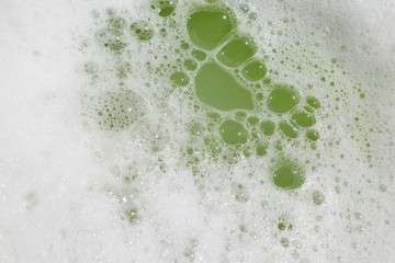 白い泡 背景素材