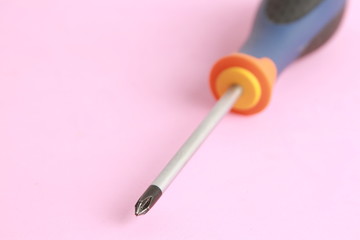 screwdriver tipped star, orange blue and black