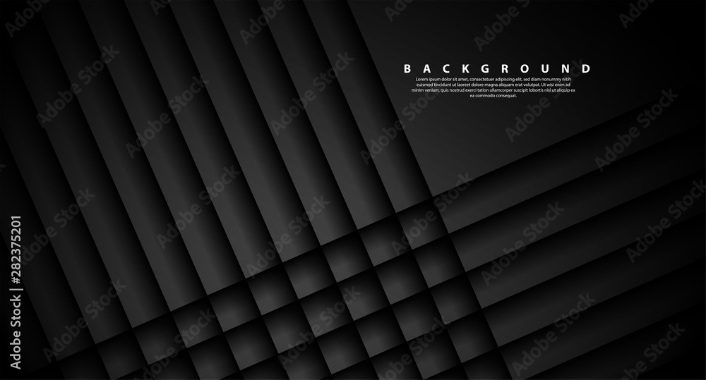 Wall mural modern abstract geometric patterns with a luxurious gray background
