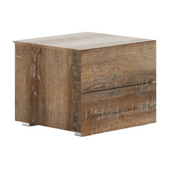 Curbstone isolated on white background. 3D rendering.