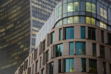 Fototapeta premium Facades at city of london