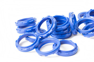 Seals shock for Industrial and objects in industry on white background.