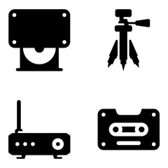 Cinema Glyph Vectors 