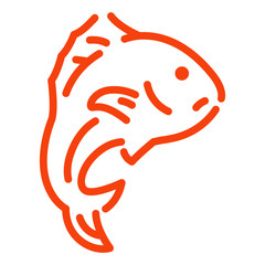 鯛：正月イラスト、アイコン、年賀状用