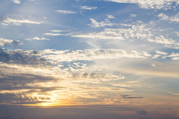 Obraz premium white clouds on blue sky