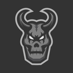 vector illustration of an monster or demon