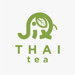 vector illustration of a simple elephant