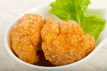 Crispy cauliflower