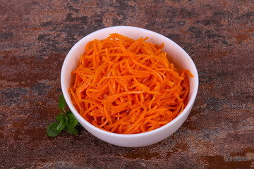 Korean cattot snack salad