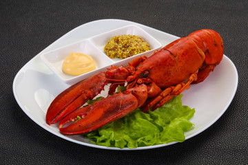 Luxury Lobster with sauce