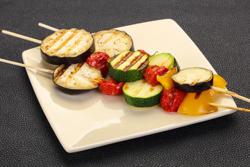 Vegan Vegetable skewer