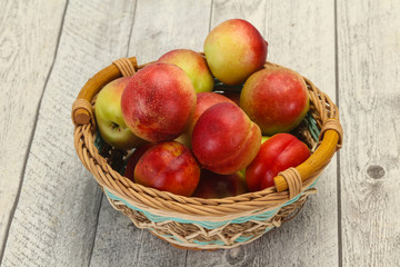 Sweet tasty fresh ripe apricots
