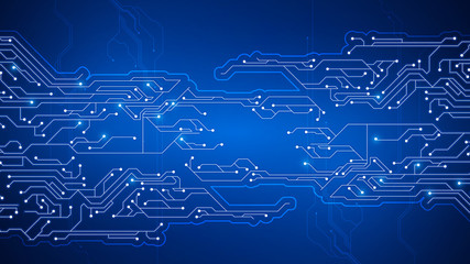 circuit pattern electronics innovation concept background