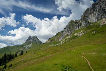 Randonnée dans les montagnes Suisse
