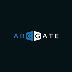 Capital letter ABC. ABC logo. Abstract letter ABC logotype. Creative minimalism logotype. Universal modern geometric linear logo idea.
